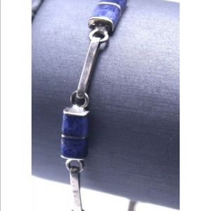 🎉HP🎉 SOLD 950 Silver, Blue Sodalite Bracelet